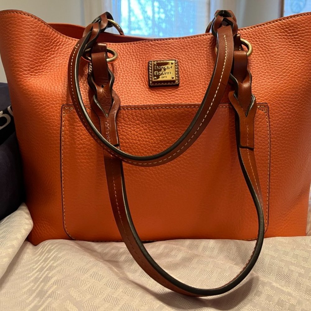 Dooney and Bourke Pebble leather large tote.